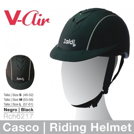 Casco equitación montar V-Air RCH6217 negro