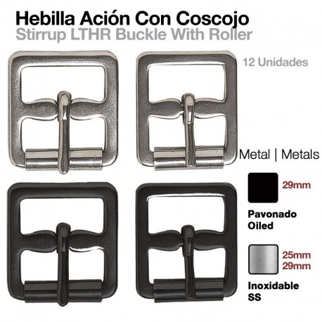 Hebilla ación estribo coscojo
