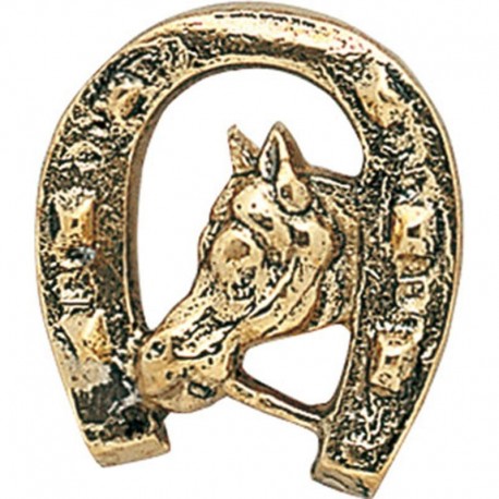 Hebilla cinturón cabeza caballo