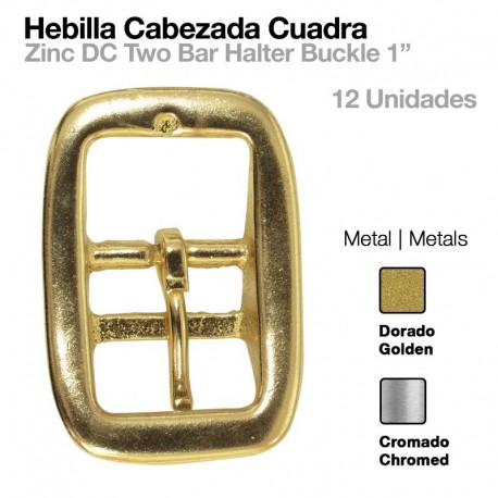 Hebilla cabezada cuadra