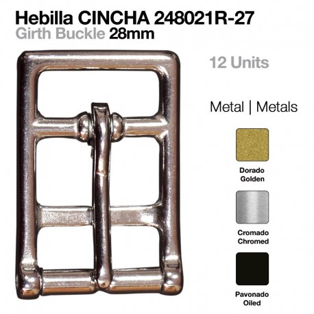 Hebilla cincha inox