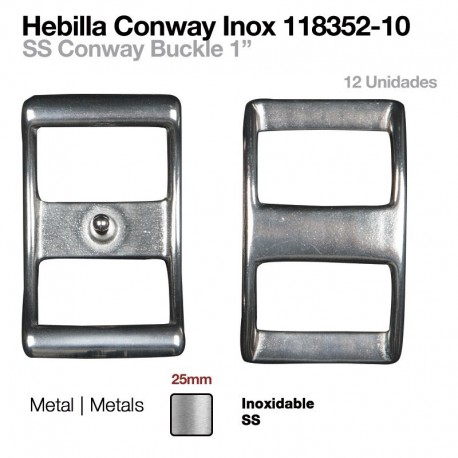 Hebilla conway inox
