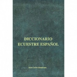Libro. Diccionario Ecuestre Español