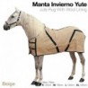Manta caballo invierno yute