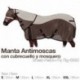 Manta antimoscas con cubrecuello y mosquero