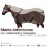 Manta antimoscas con cubrecuello y mosquero