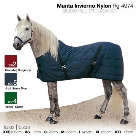 Manta invierno nylon