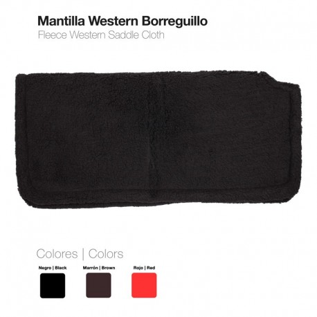 Mantilla Western borreguillo