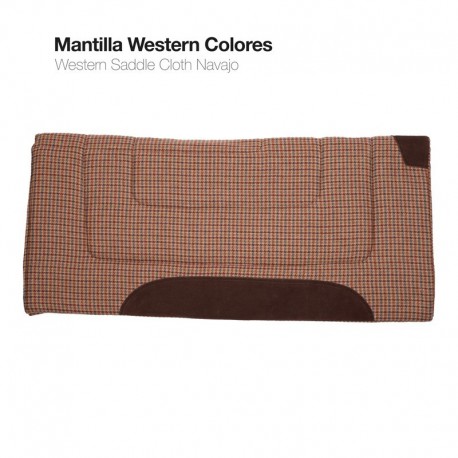 Mantilla Western colores