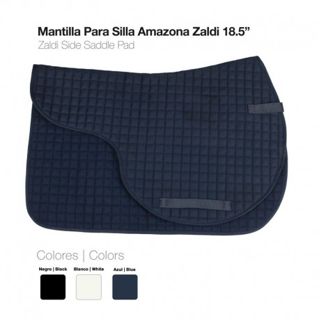 Mantilla para Silla Amazona Zaldi 18.5"