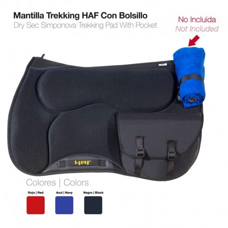 Mantilla Trekking Haf con bolsillo