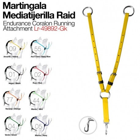 Martingala media tijerilla Raid