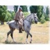 Poncho rociero de lana extra fabricado por Zaldi