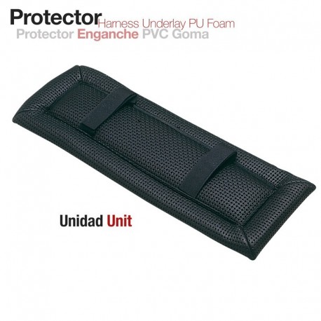 Protector acolchado pechopetral enganche
