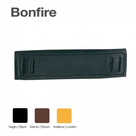 Protector muserola Bonfire cuero