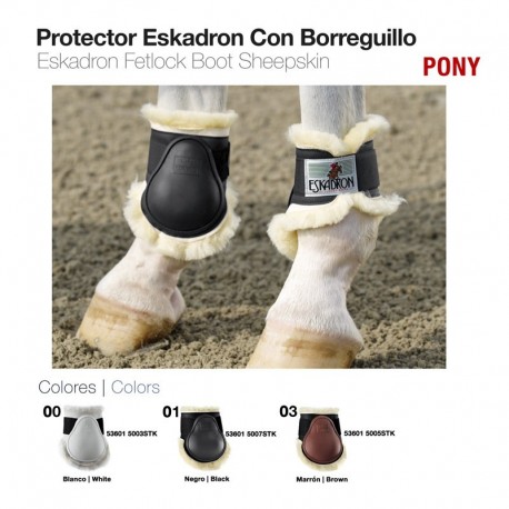 Protector Eskadron borreguillo pony