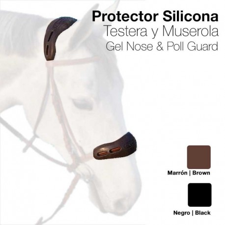 Protector muserola y testera silicona