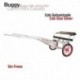 Carro galvanizado para caballo Cob sin freno