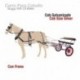 Carro galvanizado para caballo Cob con freno