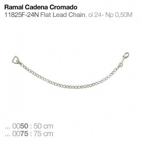 Ramal cadena cromado