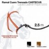 Ramal cuero trenzado Castecus