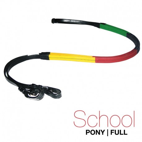 Riendas goma multicolor School