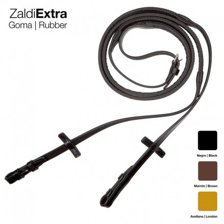 Riendas Zaldi Extra goma