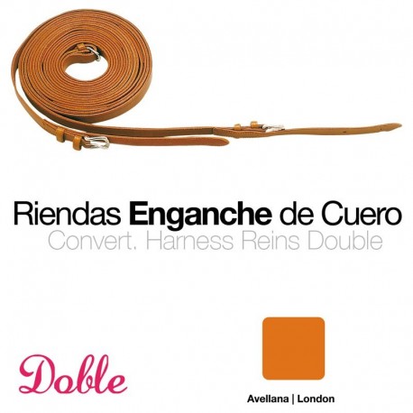Riendas enganche doble sueltas