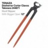 Tenaza cortar clavos desherrar talonera
