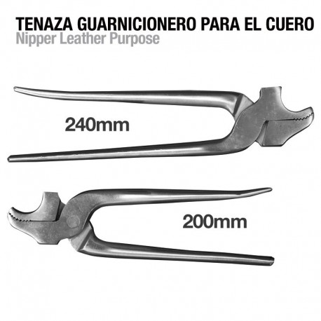 Tenaza guarnicionero para el cuero