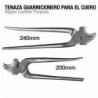 Tenaza guarnicionero para el cuero