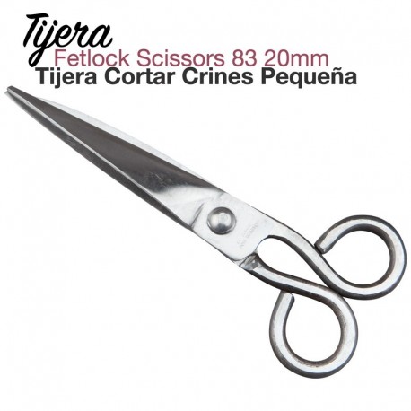 Tijera corta crines pequeña 20cm