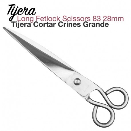 Tijera cortar crines grande 28mm