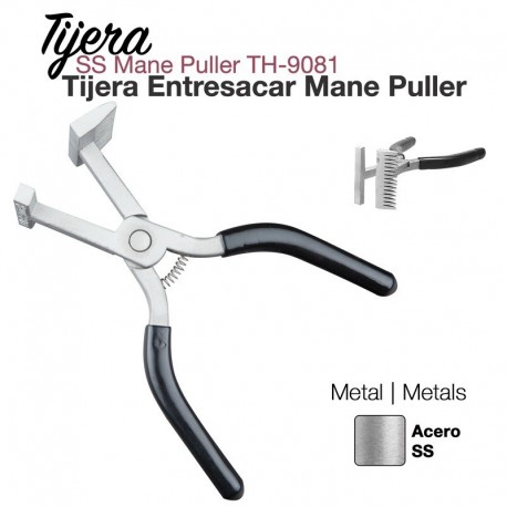 Tijera entresacar Mane puller para las crines del caballo