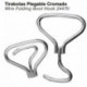 Tirabotas cromado plegable