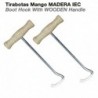 Tirabotas con mango madera