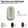 Tope de goma para martingala