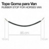 Tope goma para van de caballos
