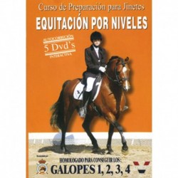 DVD: Equitación por niveles. Galopes 1,2,3,4
