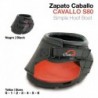 Zapato caballo cavallo negro