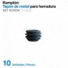 Tapón ramplón metal para herradura