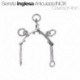 Serreta inglesa articulada inox