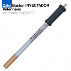 Zaldi bastón inyectador veterinario