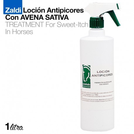 Zaldi loción antipicores con avena sativa