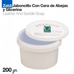 Zaldi jaboncillo con cera abeja y glicerina
