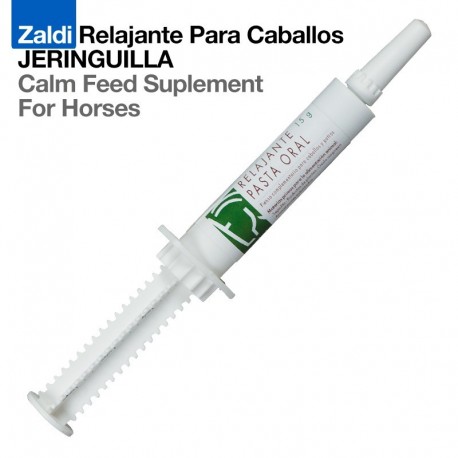 Zaldi relajante para caballos jeringuilla