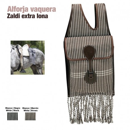 Alforja vaquera Zaldi Extra lona