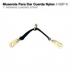 Muserola para dar cuerda nylon