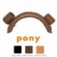 Muserola vaquera pasador Pony
