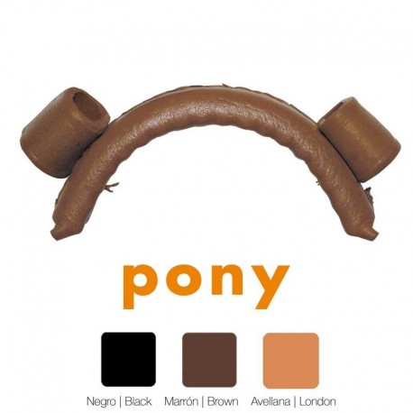 Muserola vaquera pasador Pony